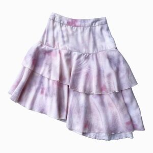 Spread Fashion The Drop Tie Dye Asymmetrical Skirt XXS‎